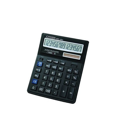 Калькулятор Citizen SDC-435 16-разрядный - фото 1 - id-p65214079