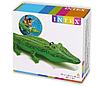 Надувная игрушка-наездник Intex 58546 Крокодил от 3 лет (надувной плот для плавания Крокодил), фото 2