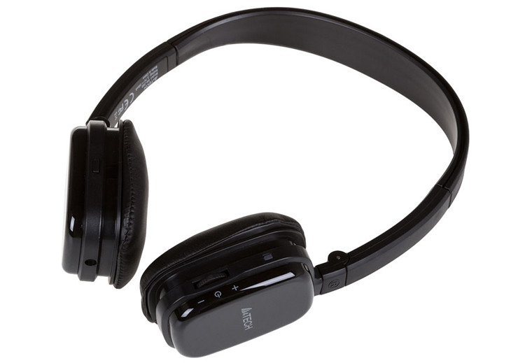 Наушники+микрофон беспроводные A4tech RH200-3 GREY/SILVER