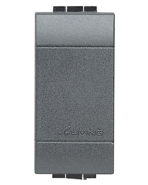 Legrand L4950 Заглушка 1 модуль черная