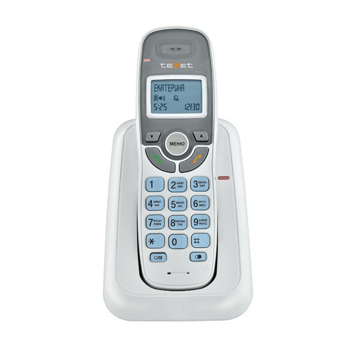 Телефон беспроводной Texet TX-D6905А белый