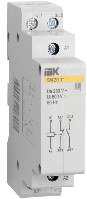 Контактор КМ20-20 АС/DC IEK
