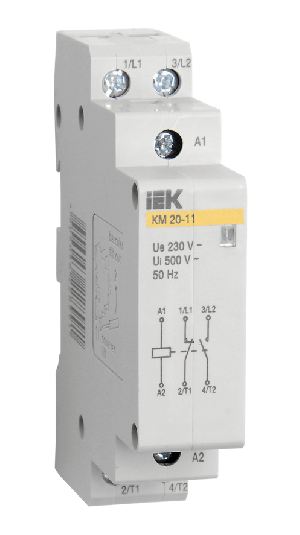 Контактор модульный КМ20-11 АС IEK