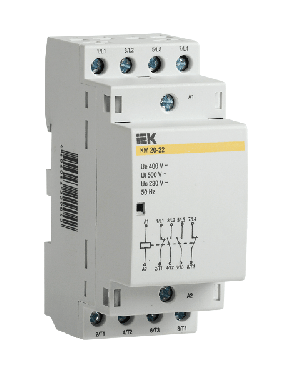 Контактор модульный КМ20-22 АС IEK