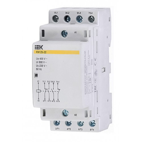 Контактор модульный КМ25-22 АС IEK