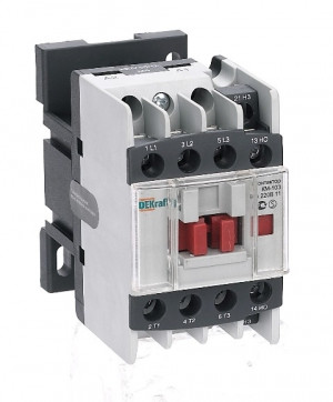 Контактор КМ-103 18А 1НО+1НЗ 220В (25) DEKraft NEW