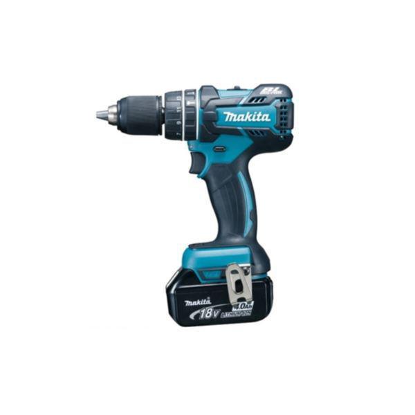 Аккумуляторная ударная дрель-шуруповёрт Makita DHP480RME, 18В, БЗП-13мм