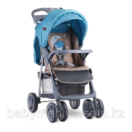 Коляска прогулочная Bertoni Foxy Синий / BLUE&BEIGE MOON BEAR 1955