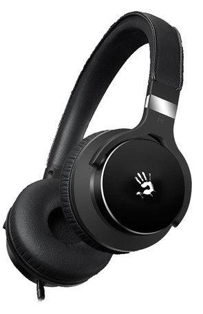Наушники+микрофон игровые Bloody M510-Black