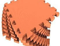 Универсальный коврик 33*33 (см) оранжевый