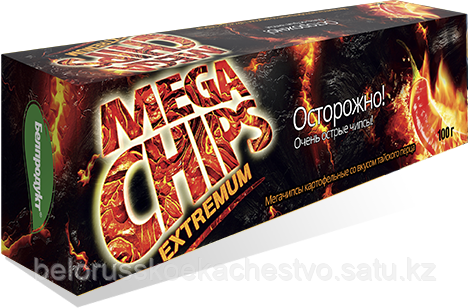 Чипсы-пластины MegaChips 50 тайский перец