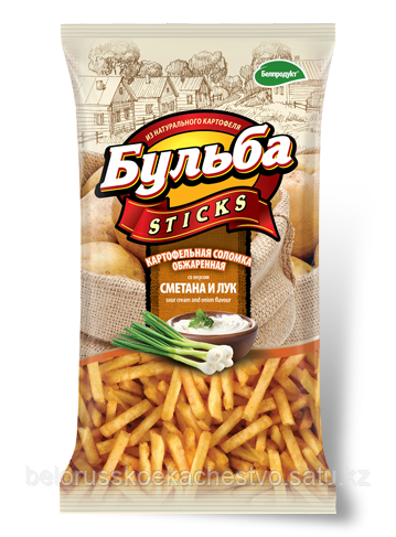 Соломка "Бульба STICKS" сметана + лук