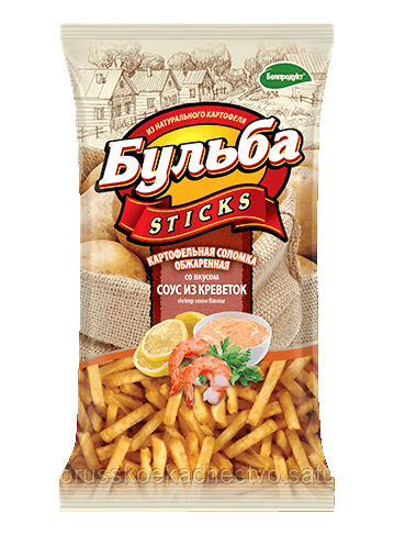 Соломка "Бульба STICKS" соус из креветок
