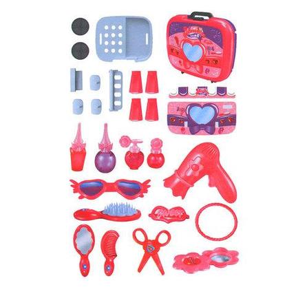 Трюмо-чемоданчик-рюкзак для девочек с аксессуарами Accessories Game 5 в 1 [27 предметов], фото 2