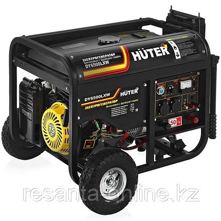 Портативный бензогенератор HUTER DY6500LXW с функцией сварки, фото 1