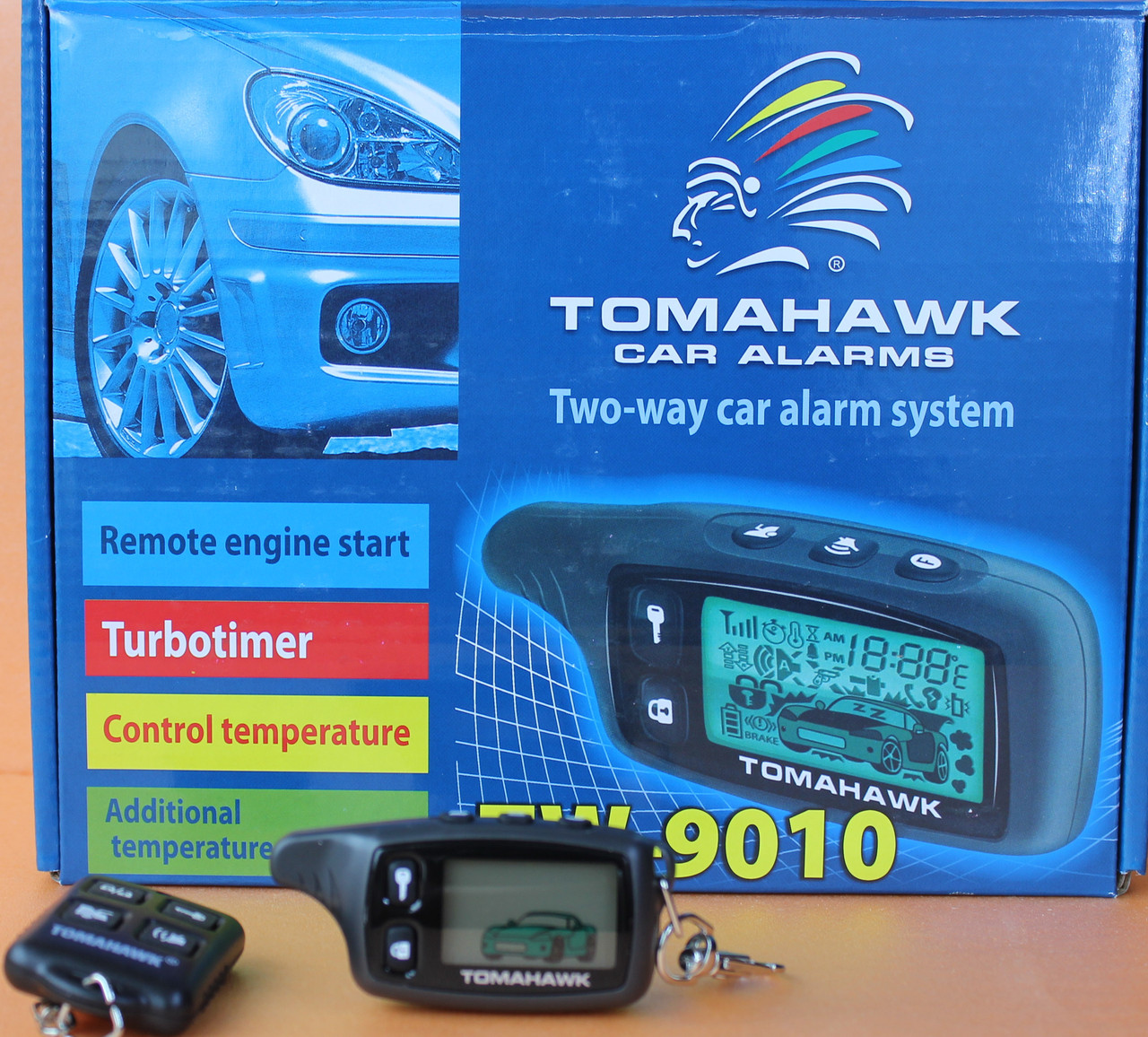 Установка сигнализации Tomahawk TW9010 - фото 1 - id-p5039703