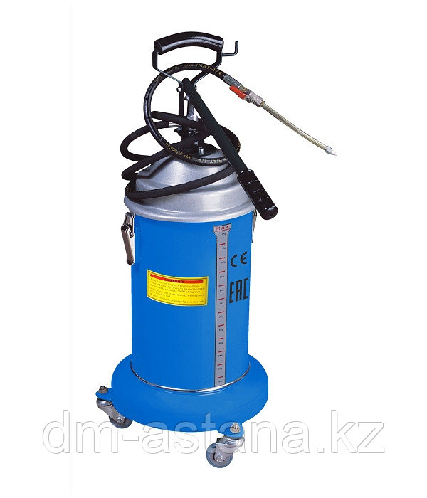 Солидолонагнетатель с ручным насосом 13 кг, TROMMELBERG - фото 1 - id-p65257734