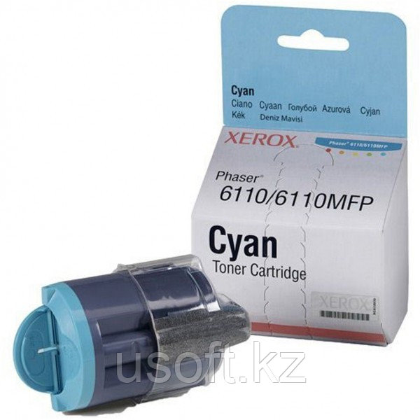 PC/WCC. 6110 ТОНЕР-КАРТРИДЖ Cyan (1k) (106R01206)