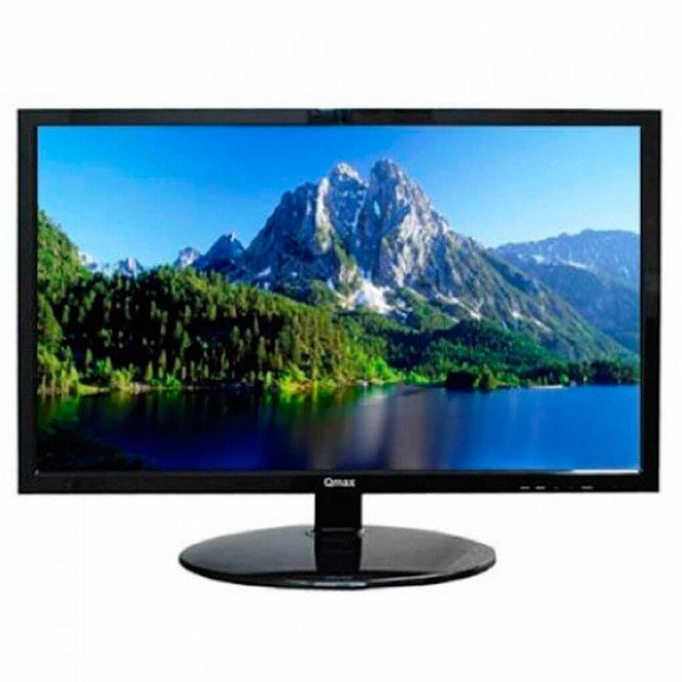 Монитор Qmax 19.5" M203B, 1600x900 LED, 5ms, 16:9, 250cd/m2, 90°/65°, VGA, VESA 75x75мм, Черный - фото 1 - id-p65273617