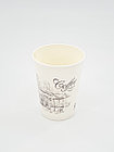 Бумажные стаканы (350мл, Coffee House, Белый, однослойный, матерчатый) НОВИНКА!!!, фото 3