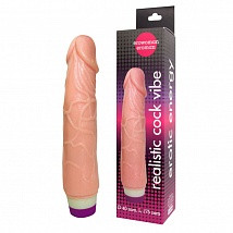 Фаллоимитатор с вибрацией "REALISTIC COCK VIBE" L 17.0 см D 4.0 см, ПВХ