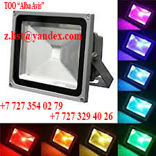 Прожектор светодиодный RGB 30W цветной, разноцветный, меняющий цвета