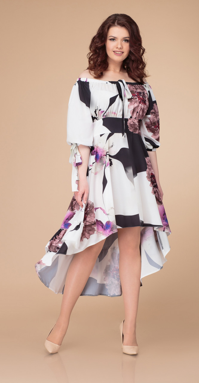 Платье Svetlana Style-1250/1, цветы, 44