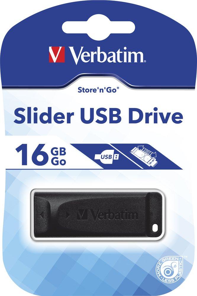 USB Флеш 16GB 2.0 Verbatim 098696 черный