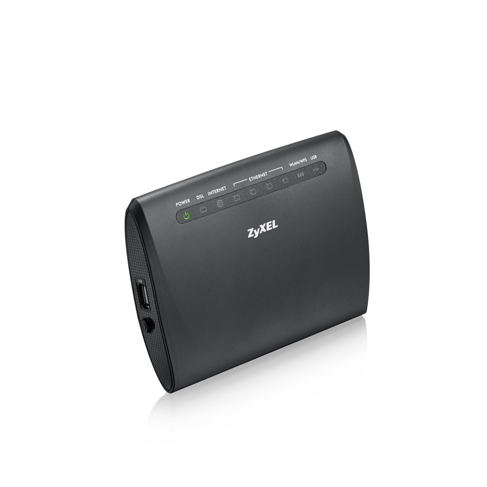 Zyxel VMG1312-B10D Wi-Fi роутер VDSL2/ADSL2+, 2xWAN (GE RJ-45 и RJ-11), 802.11a/b/g/n/ac (2,4 + 5 ГГц)