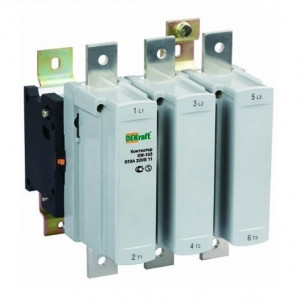 Контактор КМ-103 400А 1НО+1НЗ 380В (1) DEKraft NEW
