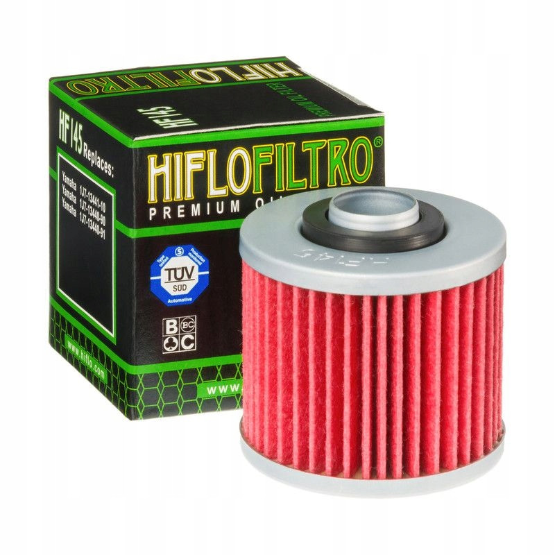 Маслянный фильтр на мотоциклы и квадроциклы HiFlo HF145 - фото 1 - id-p65296060
