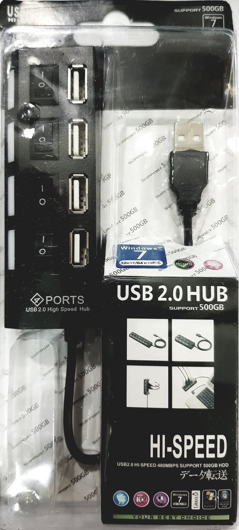 Расширитель USB 4 порта 2.0