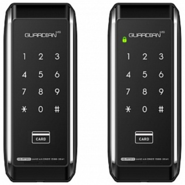 Ðакладной ÑлекÑÑиÑеÑкий двеÑной кодовÑй замок H-Gang Guardian TR610 (Smart Tap)