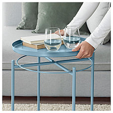 Стол сервировочный ГЛАДОМ синий ИКЕА, IKEA  , фото 2