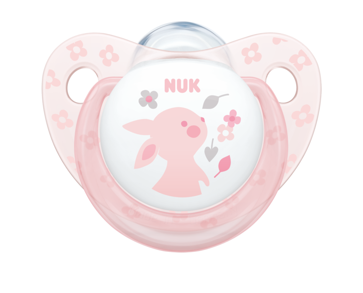 NUK Пустышка 0-6 м сил Baby Rose Classik