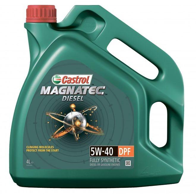 Масло моторное Castrol Magnatec Diesel 5W40 DPF 4L - фото 1 - id-p65297719