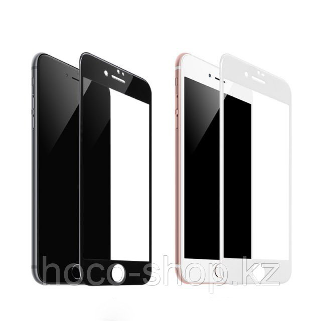 Flash attach G1 полноэкранное HD закаленное стекло для iPhone 7P/8P black, фото 1
