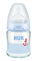 NUK Бутылка стекло FC+ 120 мл с сил с (р1), фото 1