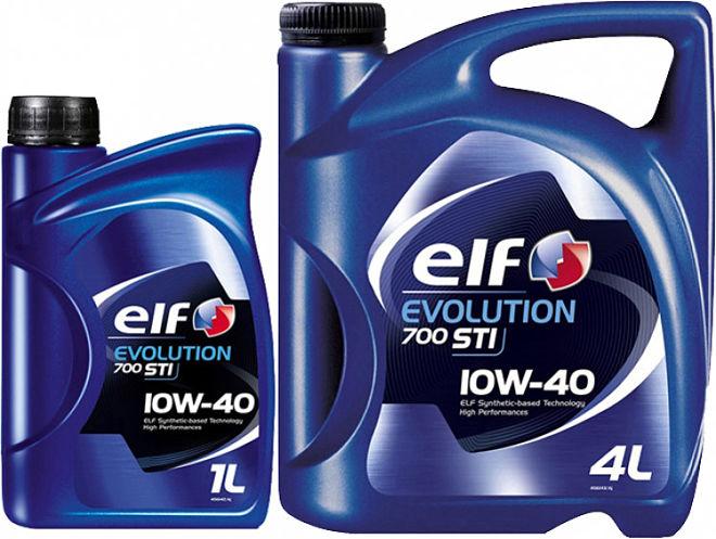 Моторное масло ELF EVOLUTION 700 STI 10W40 4л.