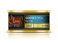 Clan De File консервы для кошек (с гусем) 100 гр.
