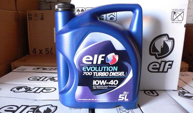 Моторно масло ELF EVOLUTION 700 TURBO DIESEL 10W40 5L - фото 1 - id-p65319126