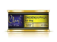 Clan De File консервы для собак (с курицей) 100 гр.