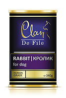 Clan De File консервы для собак (с кроликом) 340 гр.