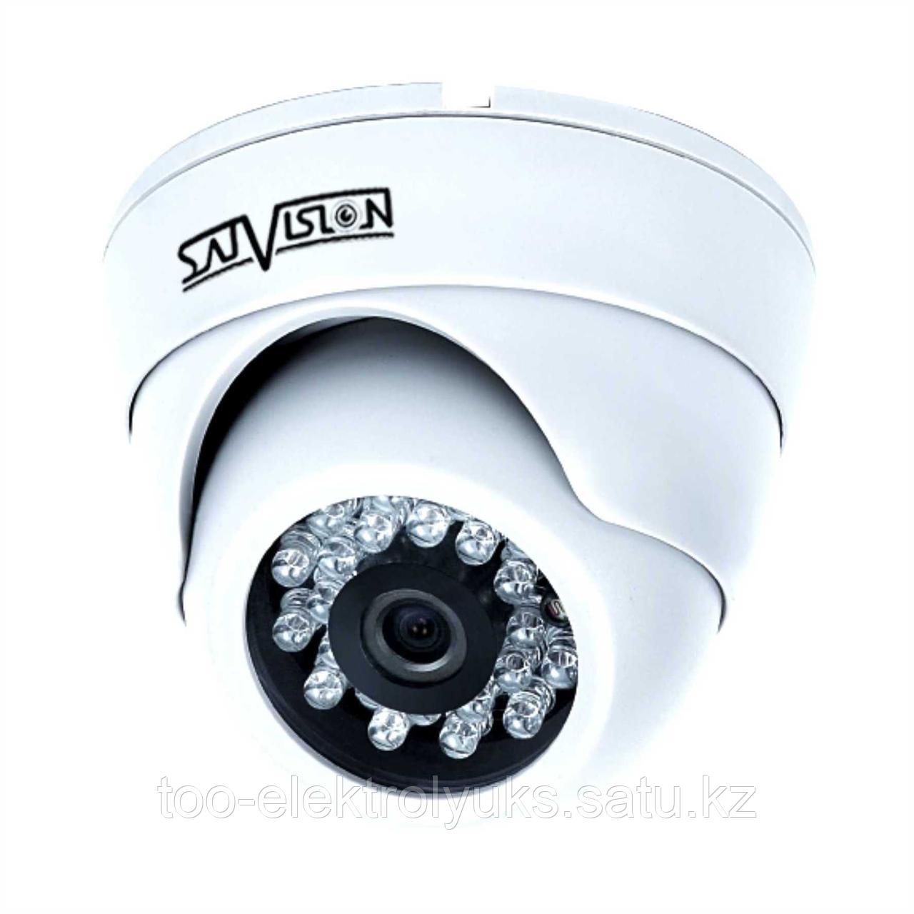 Видеокамера купольная SVC-D89 1Mp (1280х720) объектив 2,8 мм c OSD, мультиформатная    