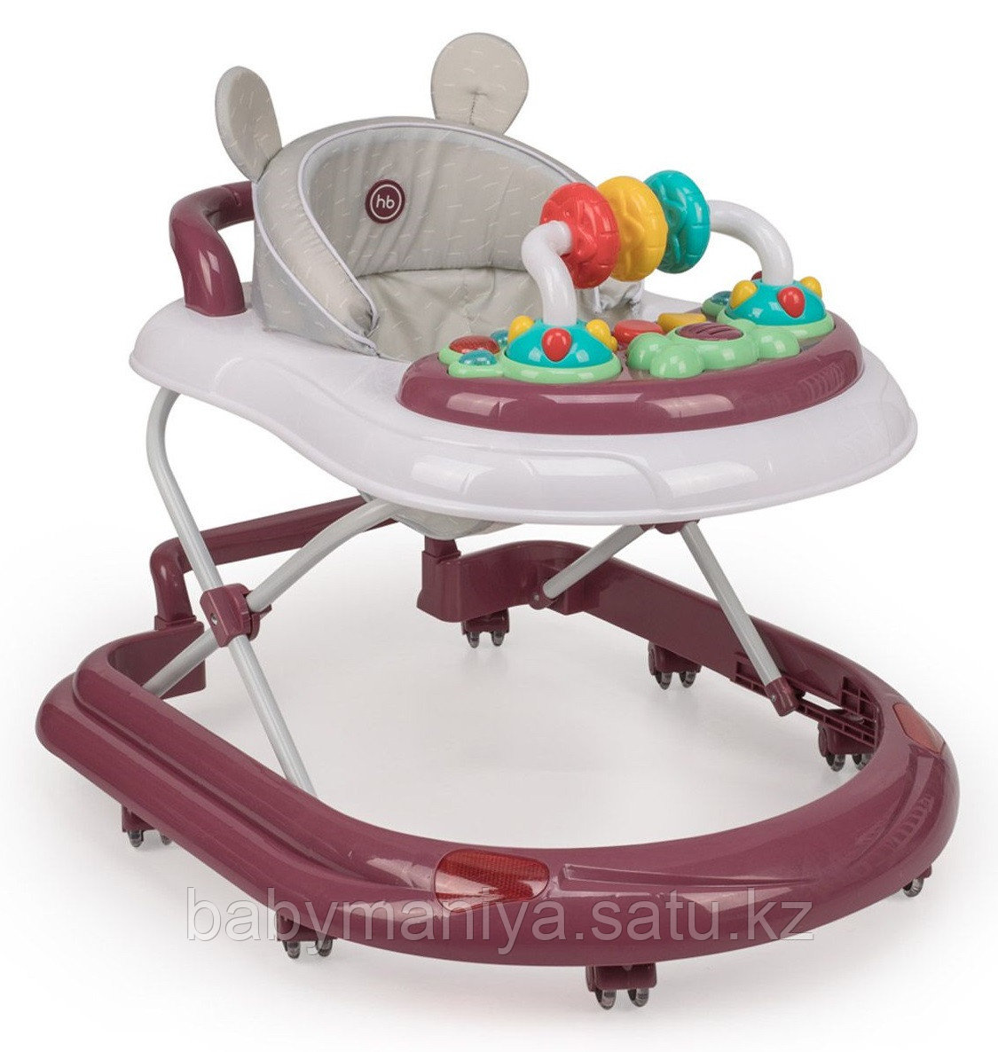 Ходунки Happy Baby Smiley V2 Bordo