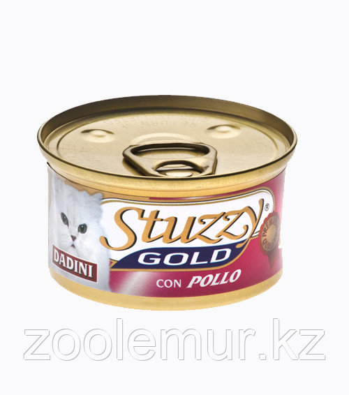 Stuzzy Gold консервы для кошек (кусочки курицы в соусе) 85 гр.