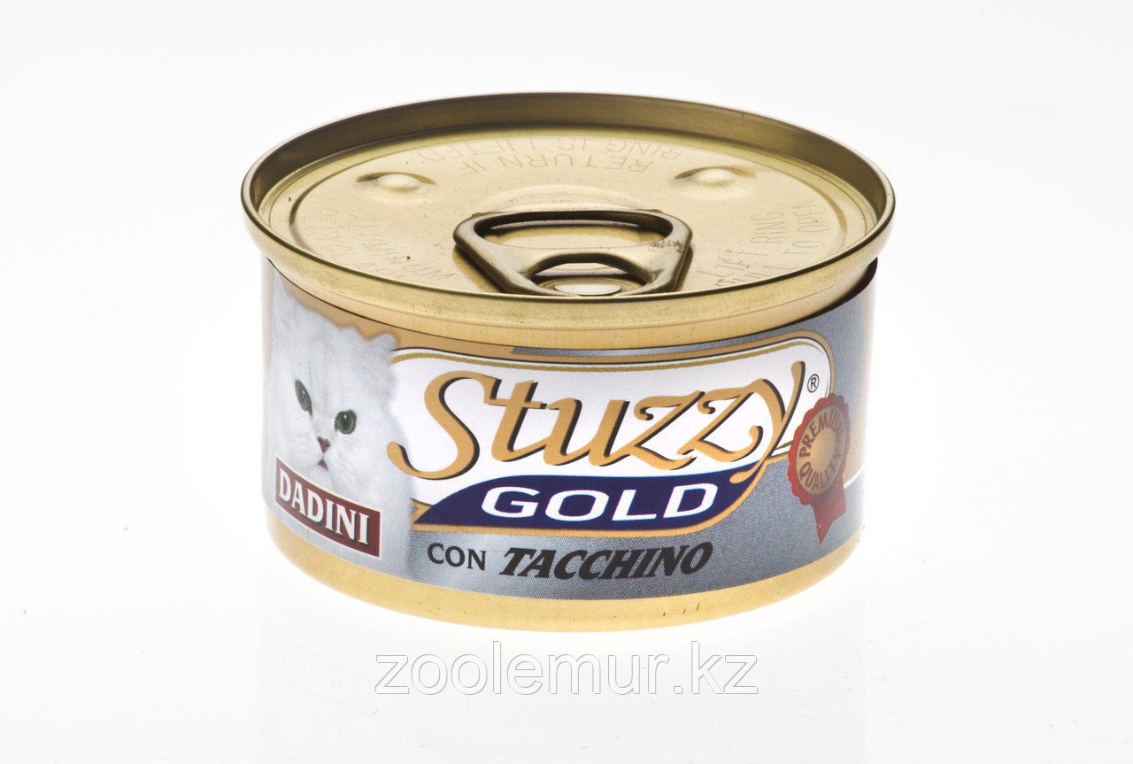 Stuzzy Gold консервы для кошек (кусочки индейка в соусе) 85 гр.