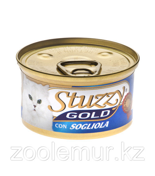 Stuzzy Gold консервы для кошек (мусс из камбалы) 85 гр.