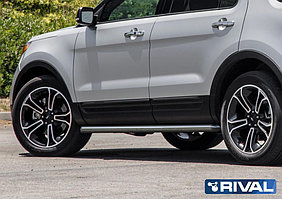 Защита порогов Ford Explorer 2011-2015 d76