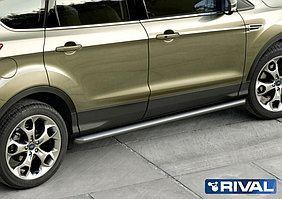 Защита порогов Ford Kuga 2013-2016- d57